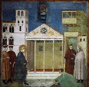 GIOTTO di Bondone Homage of a Simple Man painting